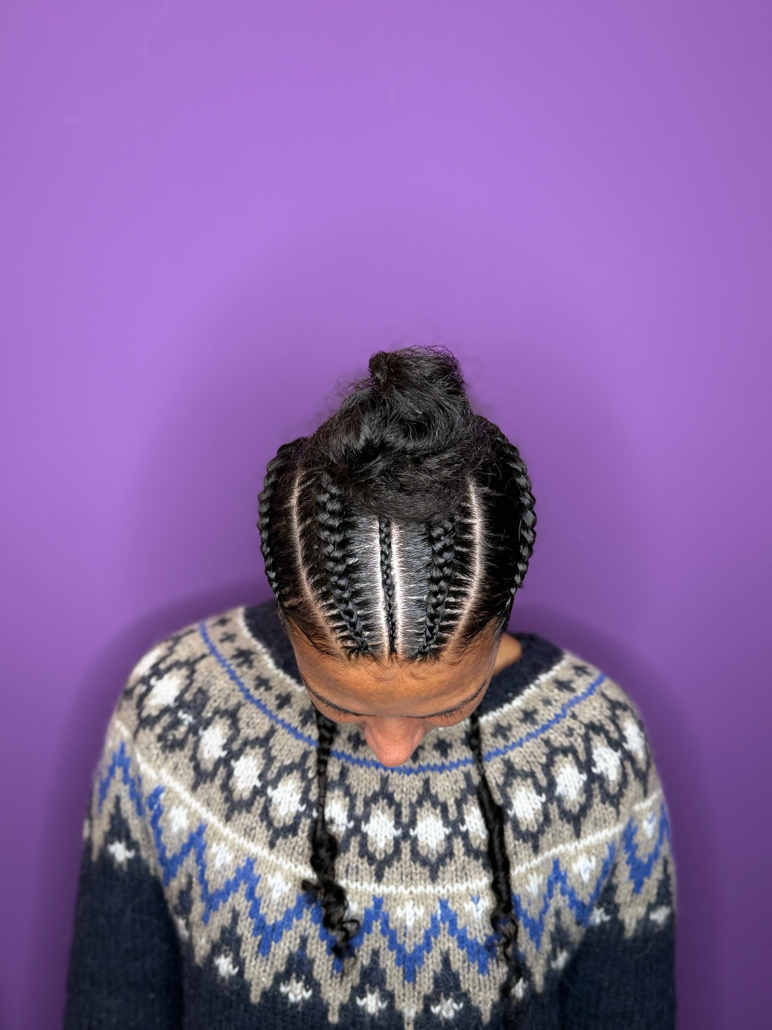 Cornrows stylisés